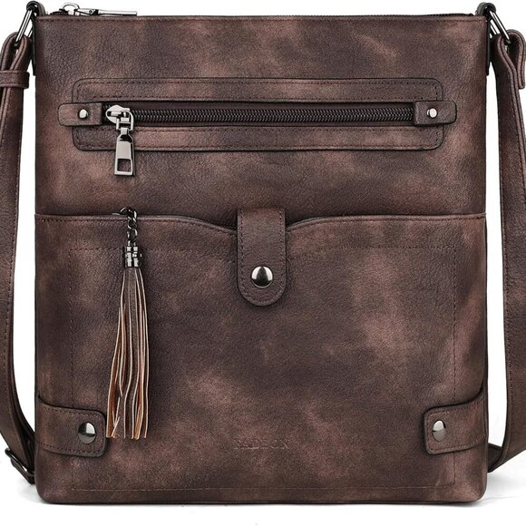 Crossbody Purses for Women Crossbody Bag, Designer Multi Pockets Shoulder Travel - Picture 1 of 9